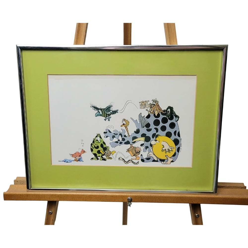 Robert Marble Hard to Face the Day Signed Lithograph 119/500 Framed Art 197 COA